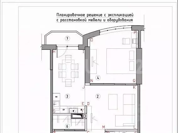 2-к кв. Москва Староволынская ул., 12к3 (65.0 м) - Фото 2