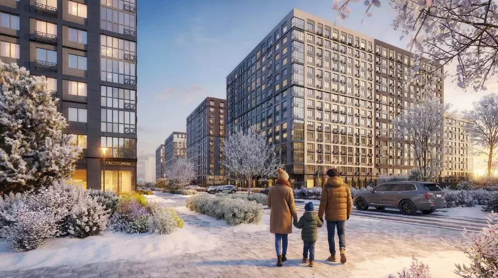 2-к кв. Московская область, Пушкино Публицист жилой комплекс (44.23 м) - Фото 2