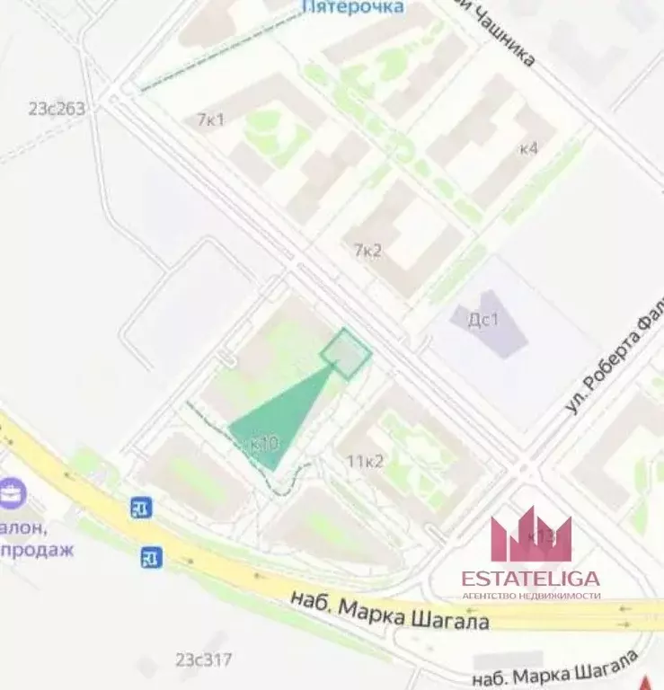 1-к кв. Москва наб. Марка Шагала, 11к3 (50.5 м) - Фото 2