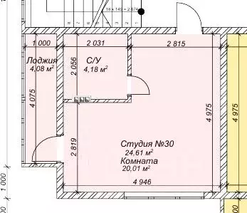 Студия Севастополь Садовое товарищество Куликово Поле,  (28.0 м) - Фото 0