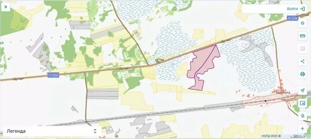 Участок в Курганская область, Юргамышский муниципальный округ, с. ... - Фото 1