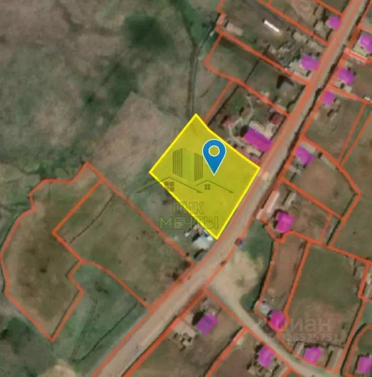 Участок в Бурятия, Кабанский район, с. Оймур Низовская ул., 24 (38.0 ... - Фото 1