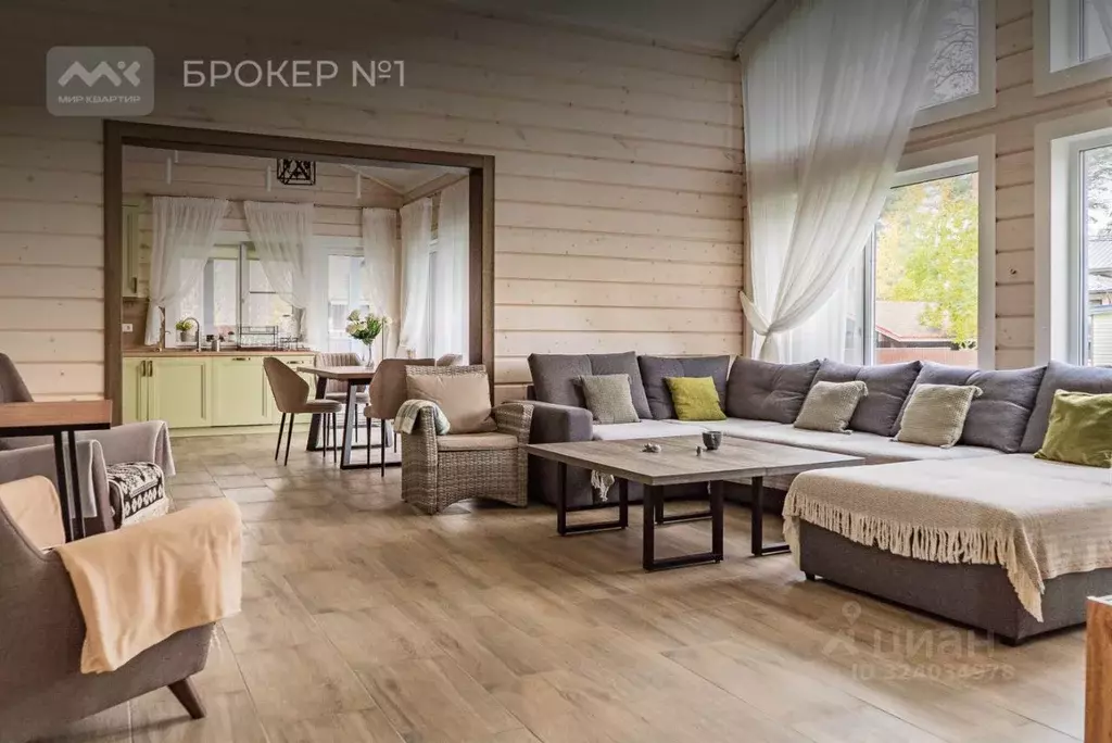 Дом в Ленинградская область, Выборгский район, Полянское с/пос, пос. ... - Фото 2