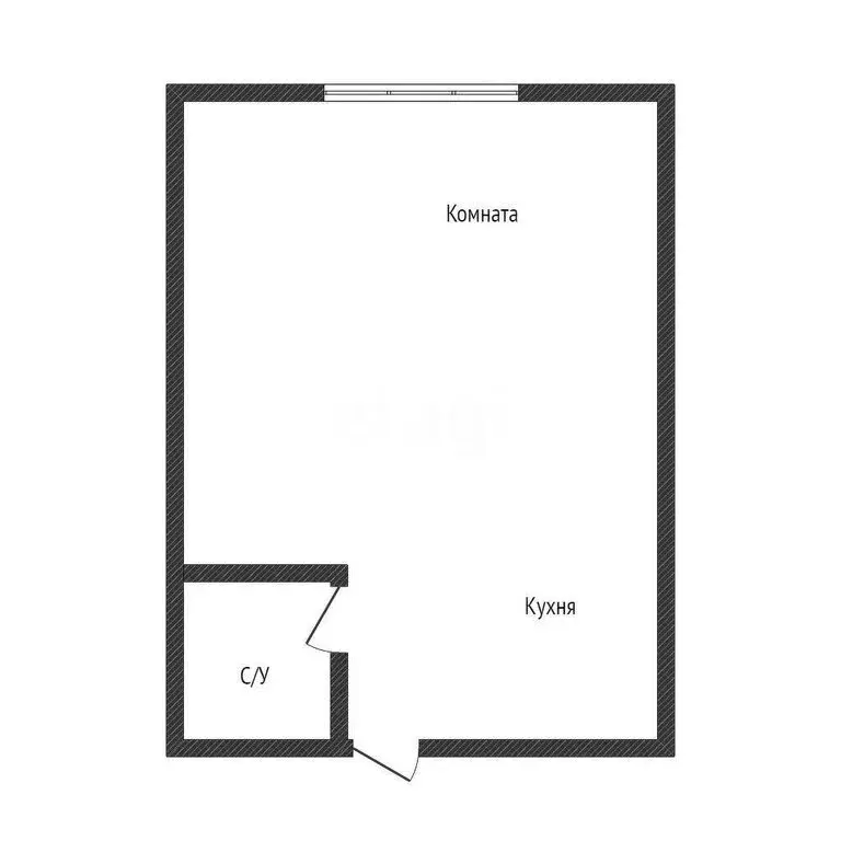 1-комнатная квартира: Курган, улица Ленина, 39 (14.3 м) - Фото 1