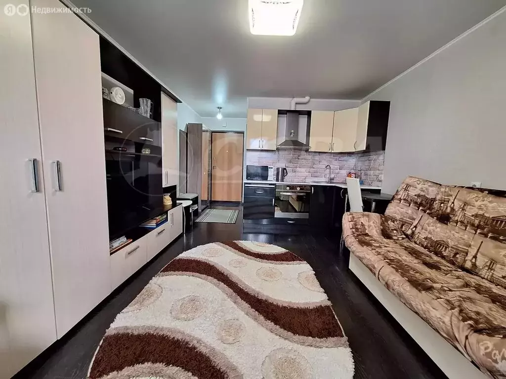 Квартира-студия: микрорайон Мелиораторов, улица Голышева, 4 (21 м) - Фото 0