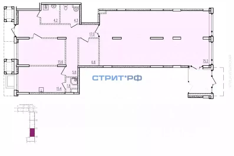 Помещение свободного назначения в Московская область, Мытищи городской ... - Фото 2