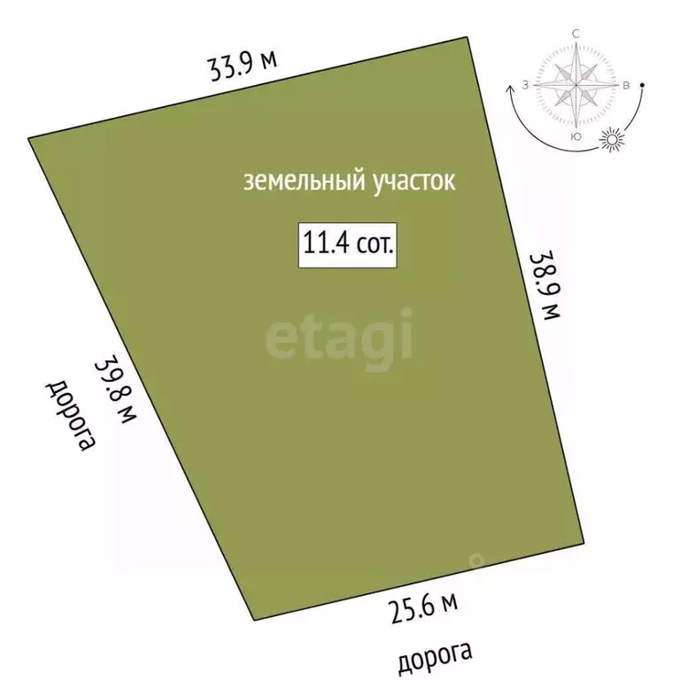 Участок в Тюменская область, Нижнетавдинский муниципальный округ, д. ... - Фото 2