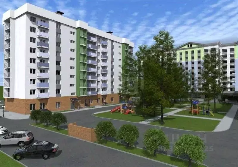 Студия Иркутская область, Ангарск 29-й мкр, 20 (22.5 м) - Фото 2