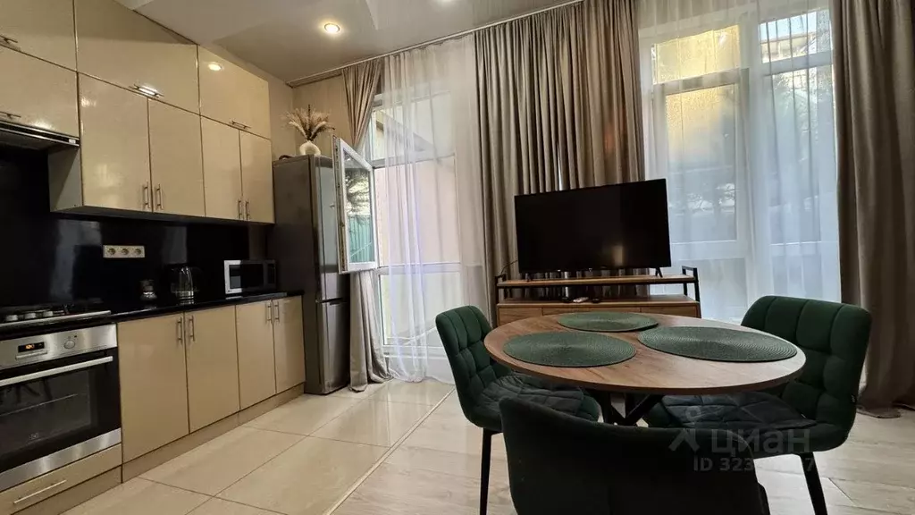 Студия Краснодарский край, Сочи Мамайка мкр, ул. Плеханова, 15 (33.0 ... - Фото 2