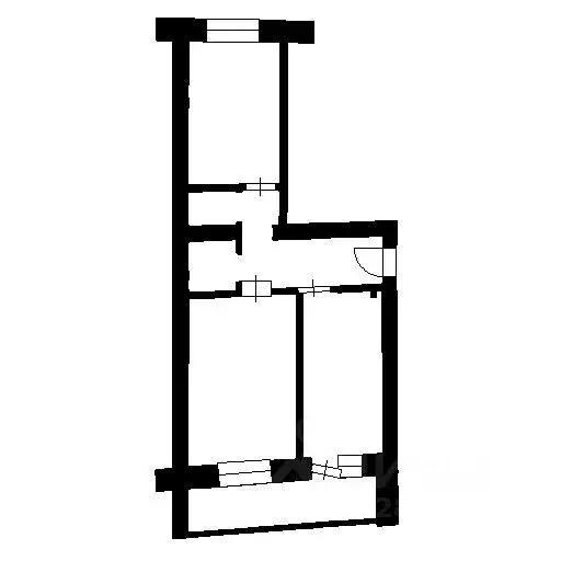 2-к кв. Татарстан, Казань ул. Николая Ершова, 62Г (54.0 м) - Фото 2