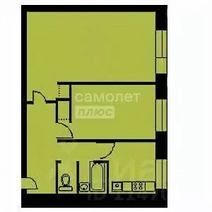 2-к кв. Москва ул. 1-я Текстильщиков, 9 (41.0 м) - Фото 2