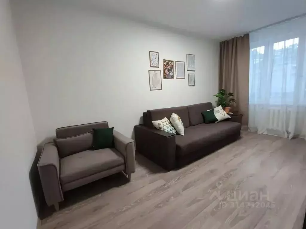 1-к кв. Тюменская область, Тюмень ул. Николая Зелинского, 23/1 (37.0 ... - Фото 1