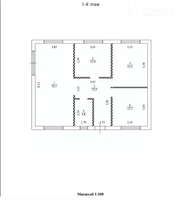 Дом в Воронежская область, Рамонский район, с. Новоживотинное ул. ... - Фото 2