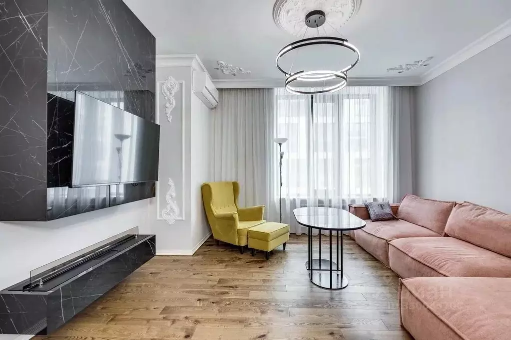 3-к кв. Москва Ленинградский просп., 36с30 (82.2 м) - Фото 1