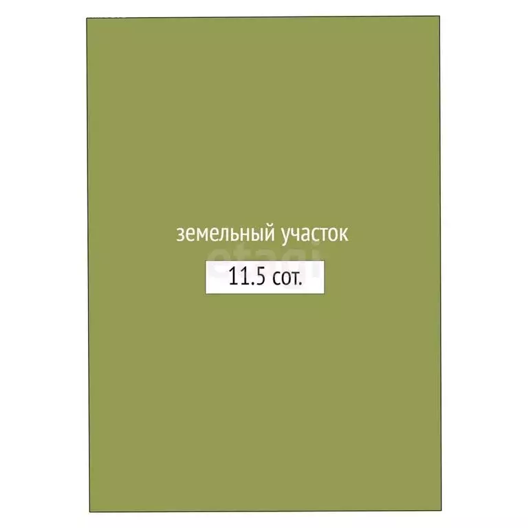 Участок в Первомайский район, посёлок Северный (11.5 м) - Фото 1