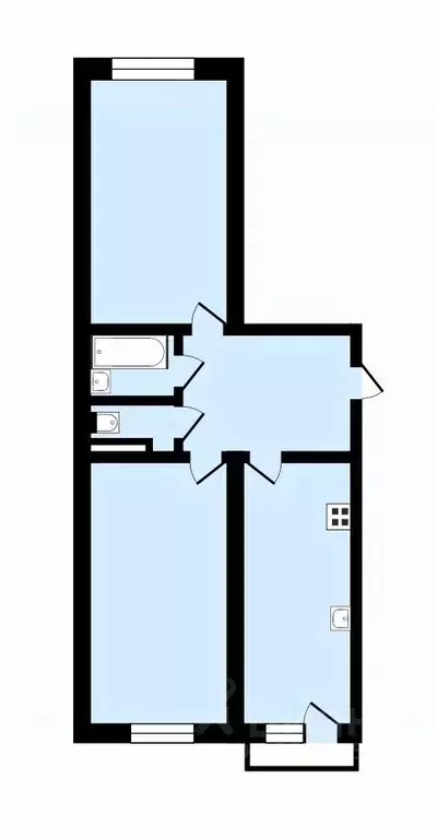 2-к кв. Московская область, Щелково Потаповский мкр, 1к1 (55.1 м) - Фото 2