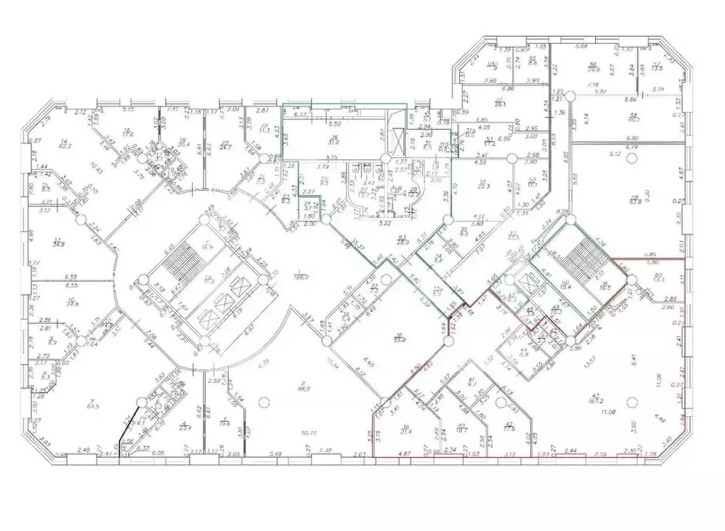Помещение свободного назначения в Москва 2-я Брестская ул., 8 (311 м) - Фото 2
