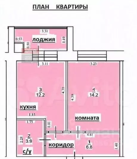 1-к кв. Рязанская область, Рязань ул. Птицеводов, 6 (36.4 м) - Фото 0