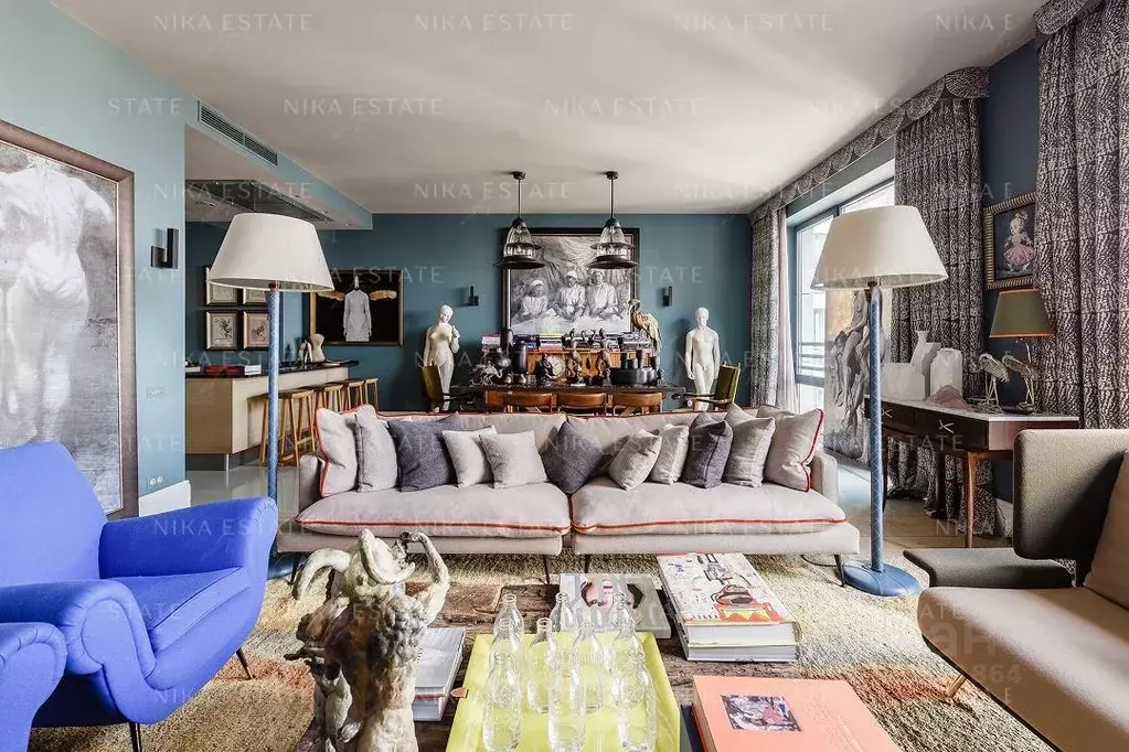 4-к кв. Москва Казарменный пер., 3 (170.0 м) - Фото 2