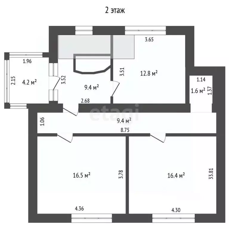 Дом в Орловская область, Орел ул. 2-я Пушкарная, 12 (129 м) - Фото 1