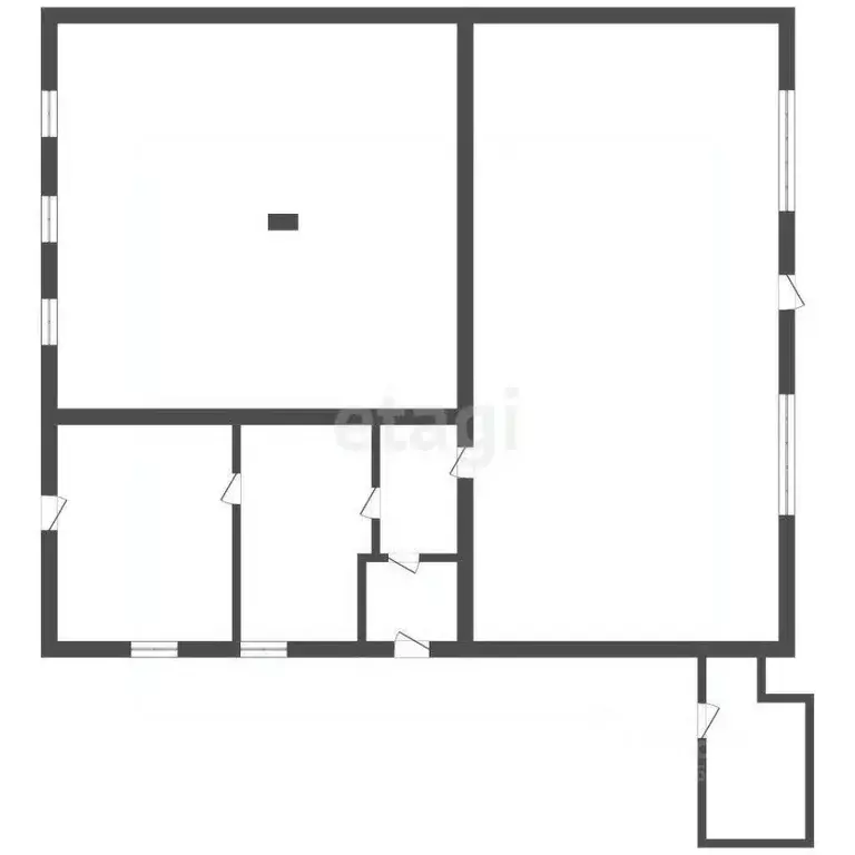 Торговая площадь в Воронежская область, Рамонь рп ул. 50 лет ВЛКСМ, 1А ... - Фото 2