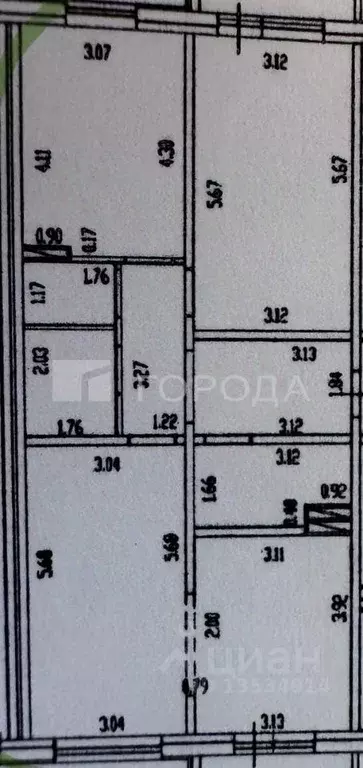 3-к кв. Алтайский край, Барнаул Взлетная ул., 115 (80.8 м) - Фото 1