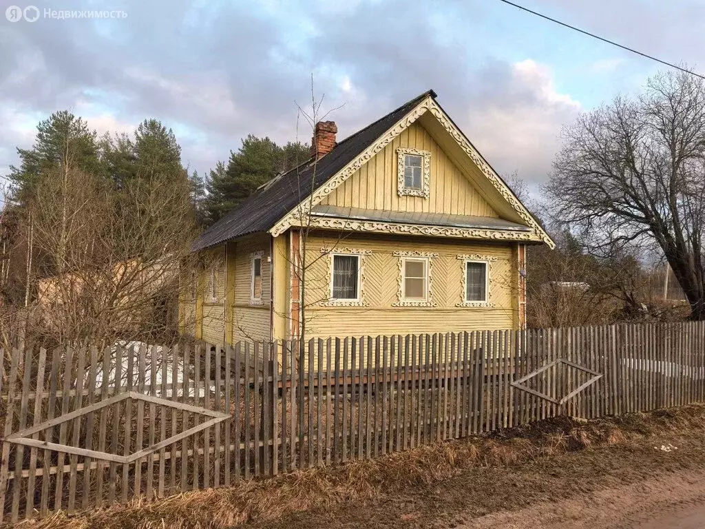 Дом в Вологодская область, Вытегорский муниципальный округ, деревня ... - Фото 1