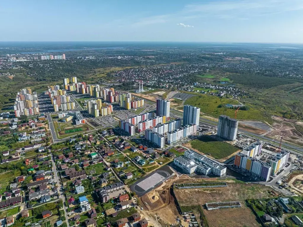 1-к кв. Нижегородская область, Нижний Новгород Кузнечиха Город жилой ... - Фото 2