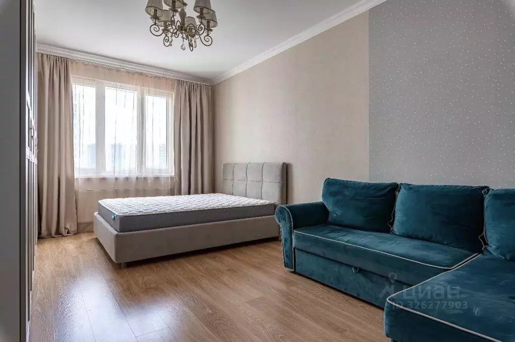 Квартира, 2 комнаты, 55.9 м - Фото 1