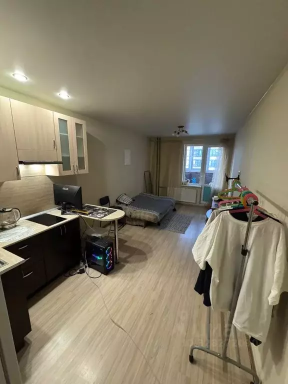 Студия Ленинградская область, Мурино Всеволожский район, бул. ... - Фото 2