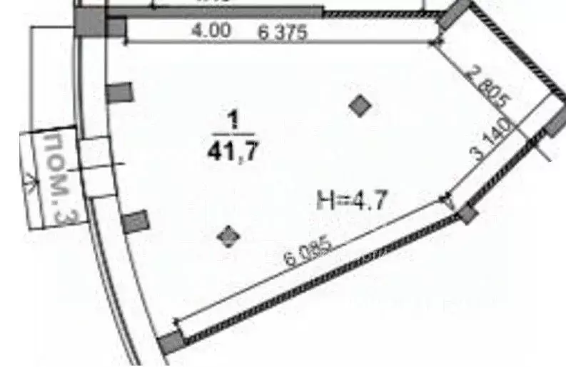 Помещение свободного назначения в Калужская область, Калуга пер. ... - Фото 2