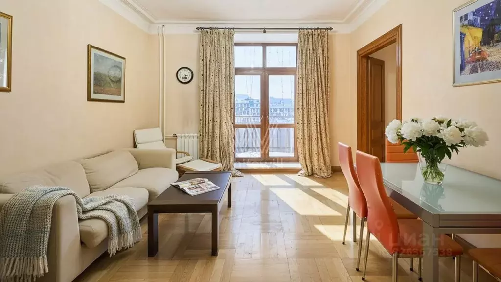 3-к кв. Москва Подколокольный пер., 16/2С2 (84.0 м) - Фото 1