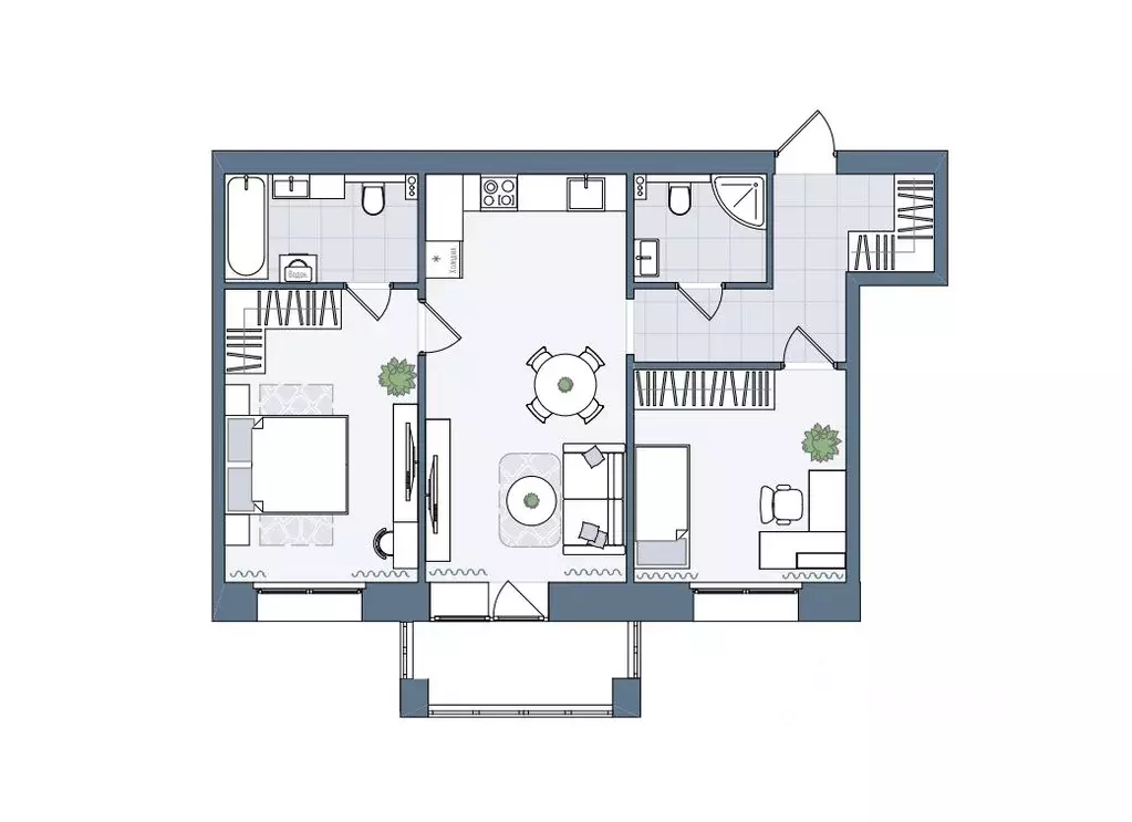 3-к кв. Кировская область, Киров городской округ, пос. Чистые Пруды ... - Фото 1