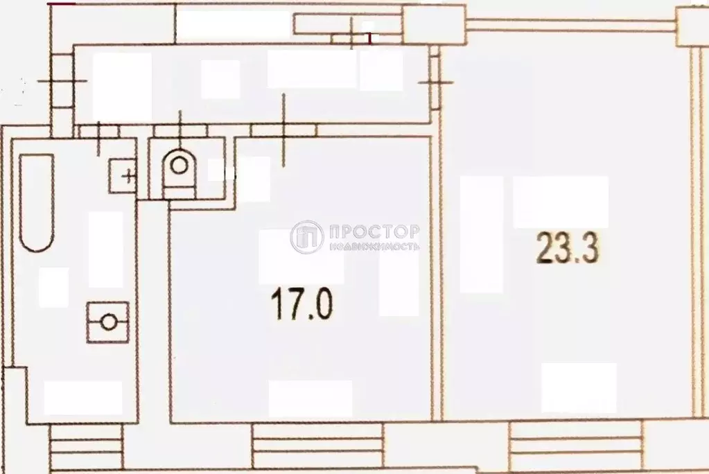 2-к кв. Москва Новослободская ул., 73/68С2 (57.5 м) - Фото 0