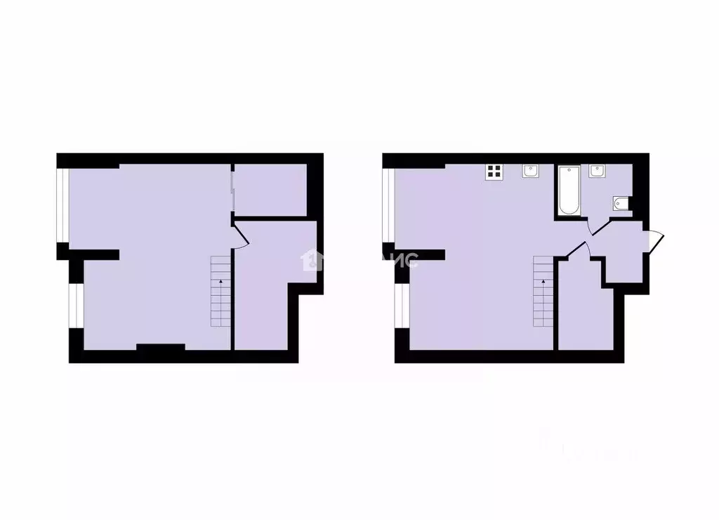 Квартира, 1 комната, 60 м - Фото 2