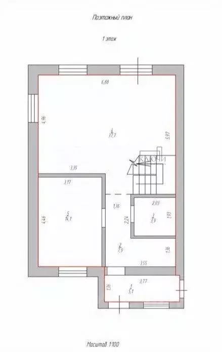 Дом в Челябинская область, Магнитогорск ул. Новороссийская, 50 (180 м) - Фото 1