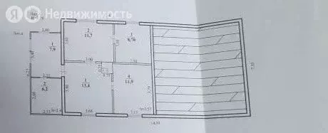 Дом в Нерчинск, Первомайская улица (45.7 м) - Фото 2