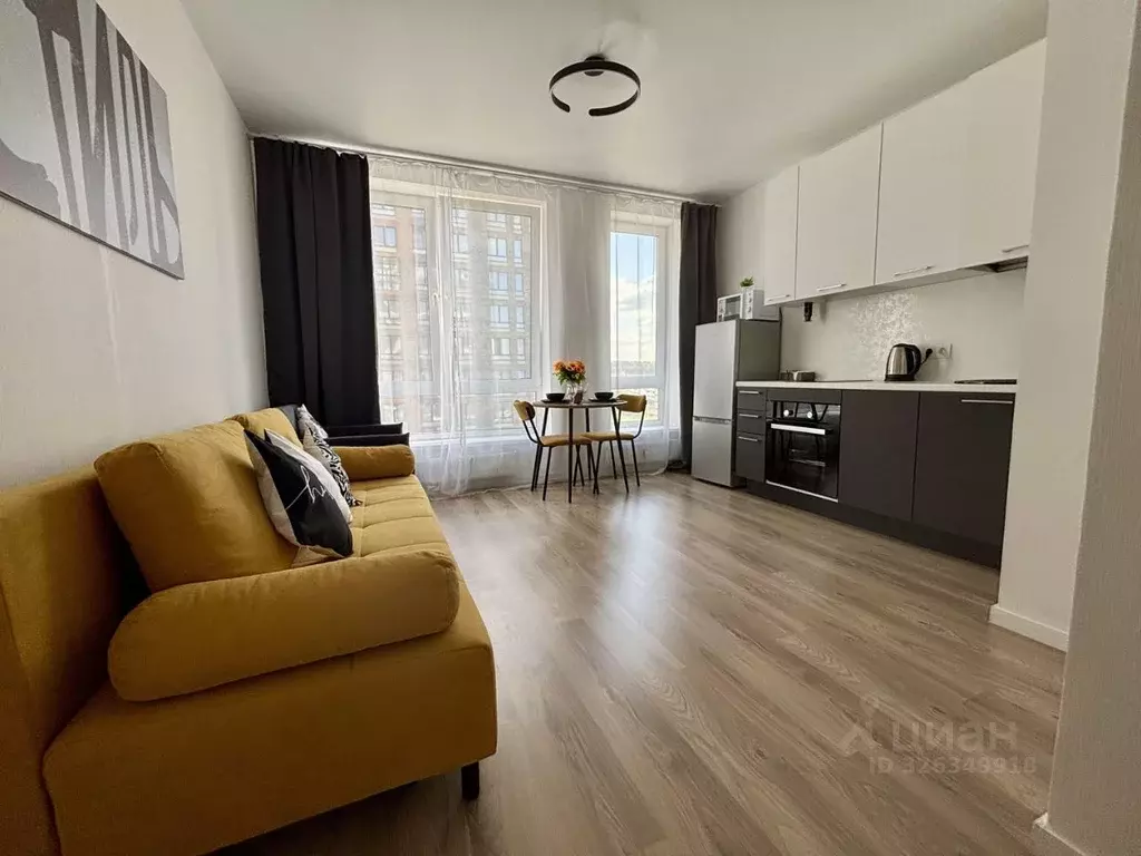 Студия Москва ул. Аэростатная, 15к10 (21.9 м) - Фото 2