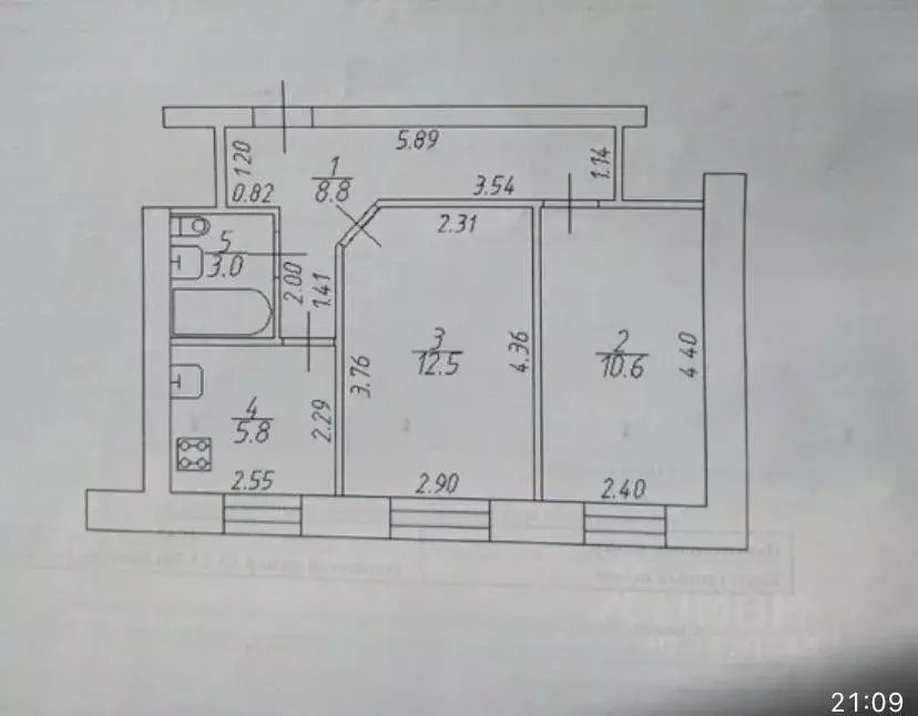 2-к кв. Новгородская область, Великий Новгород Район Софийская ... - Фото 2