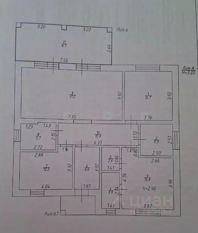 Дом в Татарстан, Лаишевский район, с. Сокуры, Новые Сокуры- 3 кп ул. ... - Фото 2