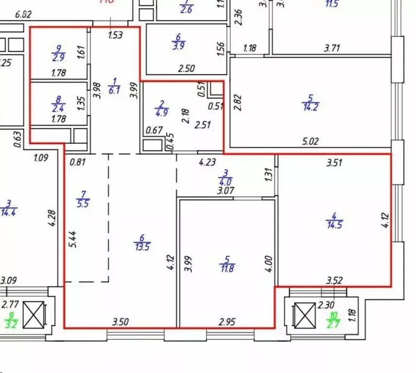 3-комнатная квартира: Ижевск, улица Шишкина, 28 (65.6 м) - Фото 0