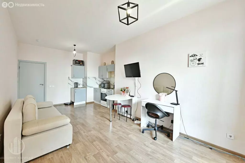 Квартира-студия: Мытищи, улица Академика Каргина, 36Б (30.6 м) - Фото 1