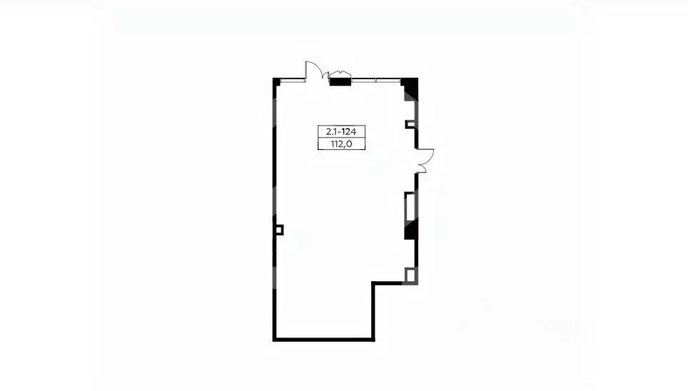 Помещение свободного назначения в Москва БК Прокшино тер., 2 (112 м) - Фото 2