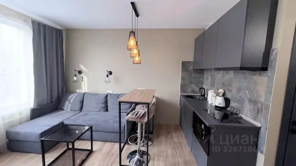 Студия Москва ул. Авиаторов, 1 (24.0 м) - Фото 1