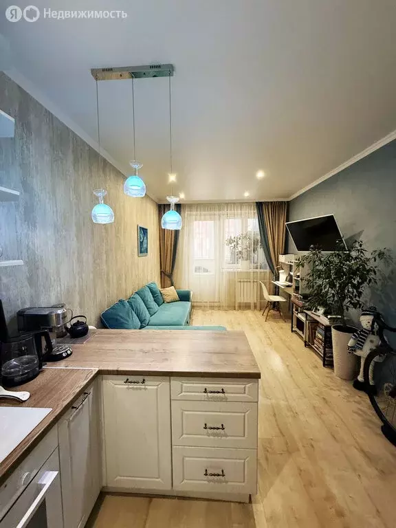 Квартира-студия: деревня Жилина, улица Генерала Лаврова, 12 (29 м) - Фото 1