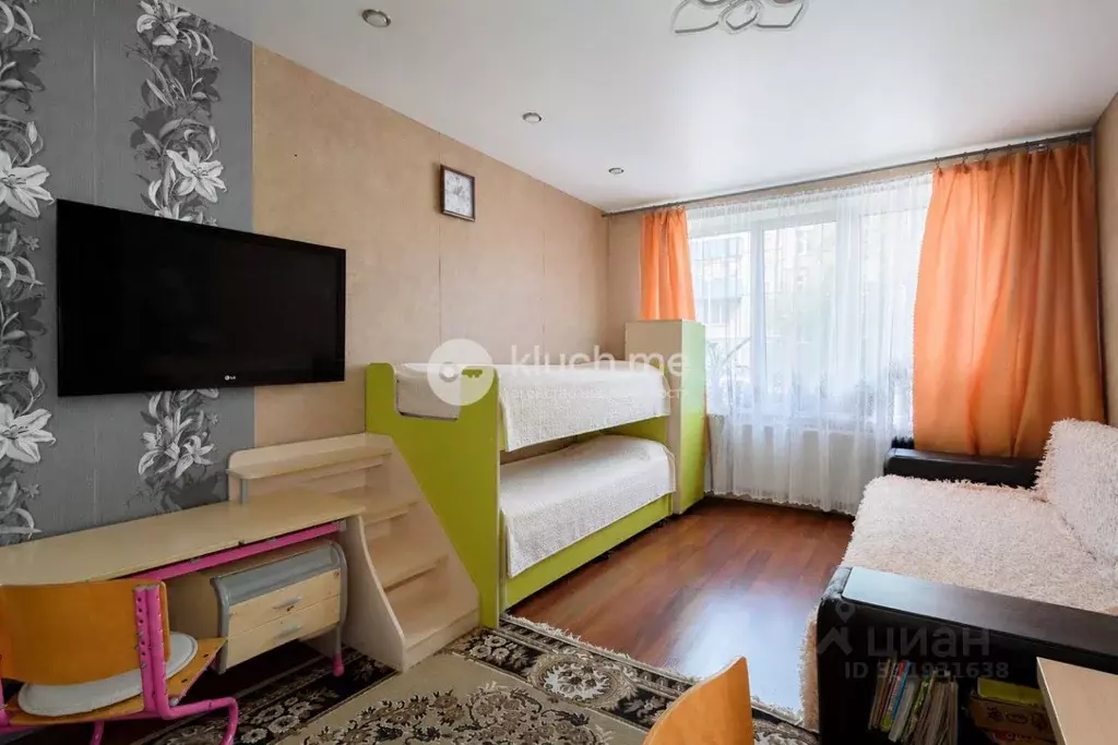 1-к кв. Татарстан, Казань ул. Гагарина, 69 (31.8 м) - Фото 2