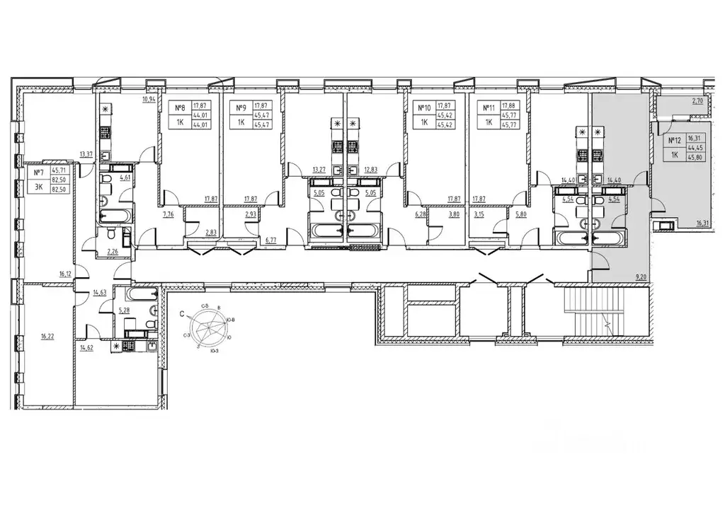 Свободной планировки кв. Московская область, Дубна ул. Понтекорво ... - Фото 1