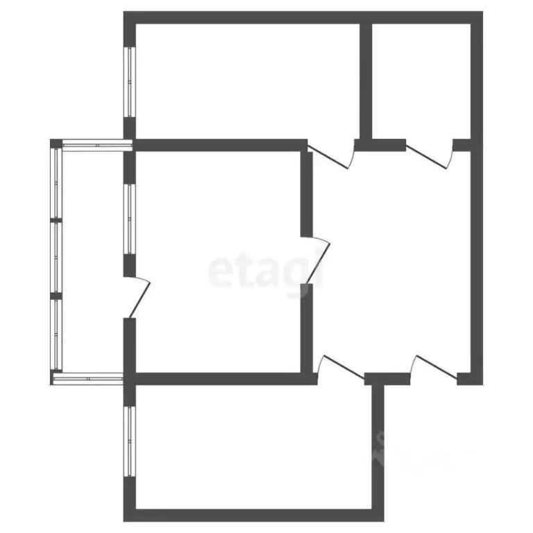 Комната Красноярский край, Красноярск ул. Курчатова, 8/19 (16.0 м) - Фото 1