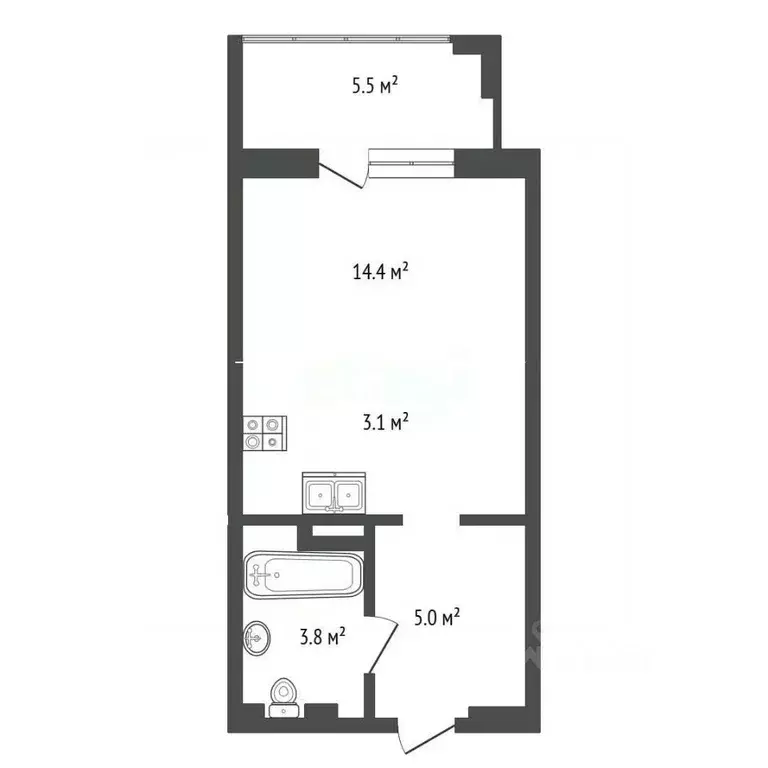 Студия Ростовская область, Ростов-на-Дону ул. Максима Горького, 297 ... - Фото 2