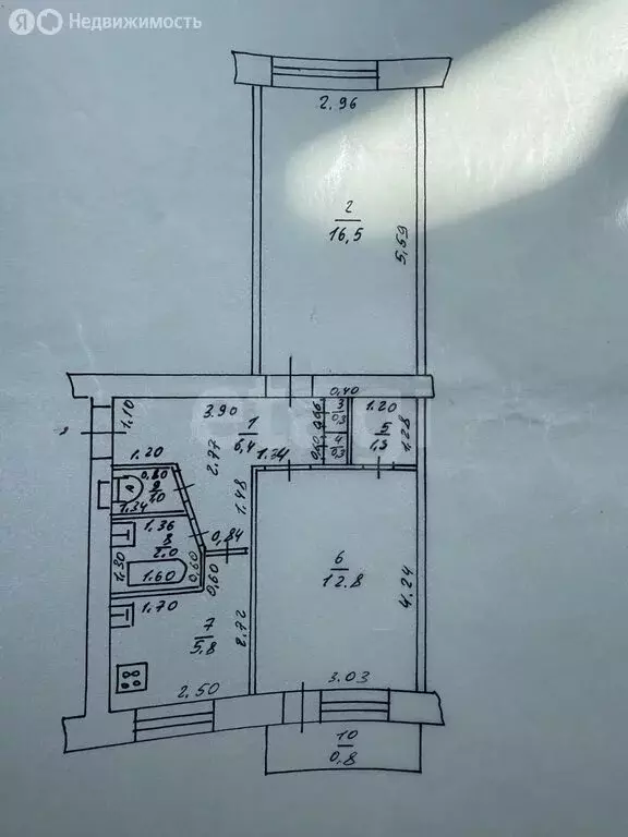 2-комнатная квартира: Казань, улица Солидарности, 4 (46.6 м) - Фото 1